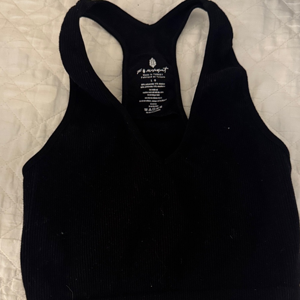 FP Movement by Free People Black Tank Top
